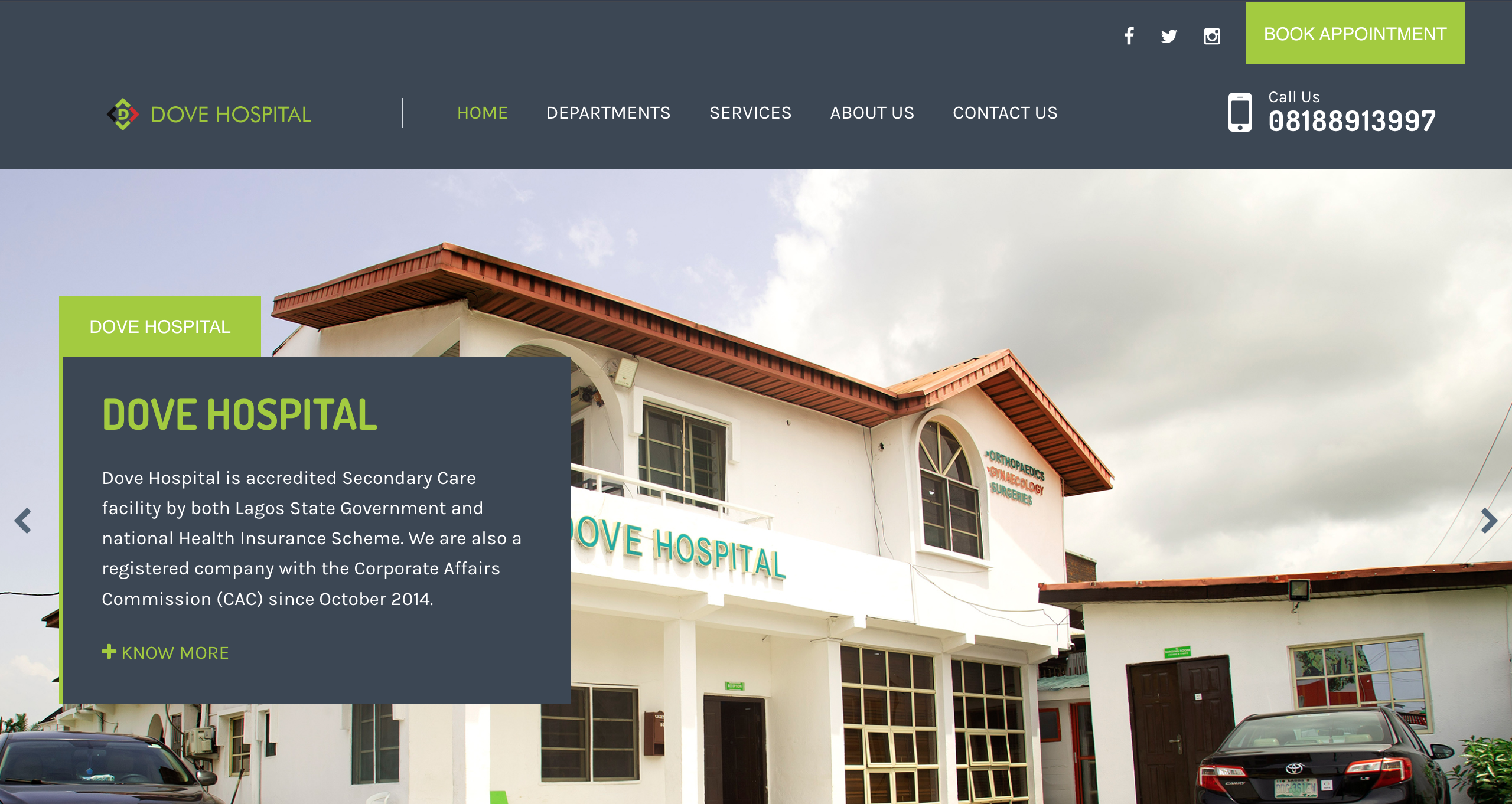 Profile of Dove Hospital